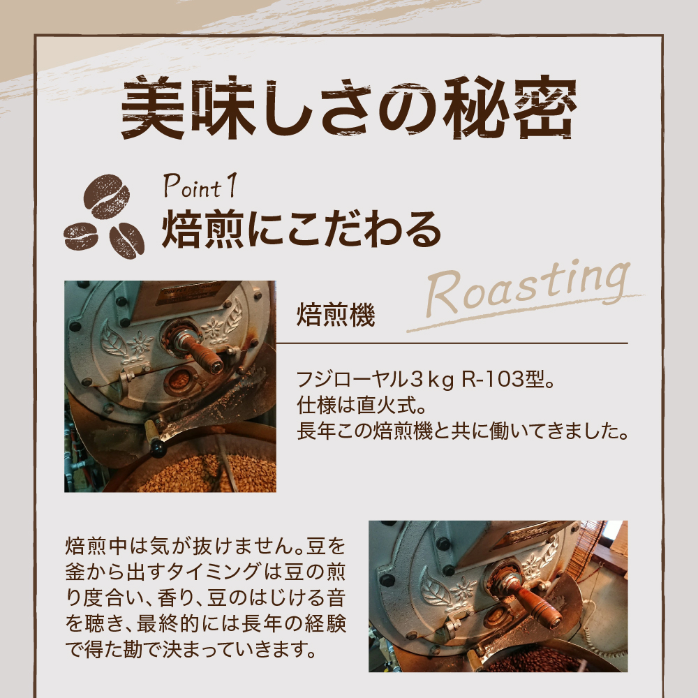 【 ダブル焙煎 】 エチオピアモカ 480ｇ（160g×3袋）〔 豆タイプ 〕
