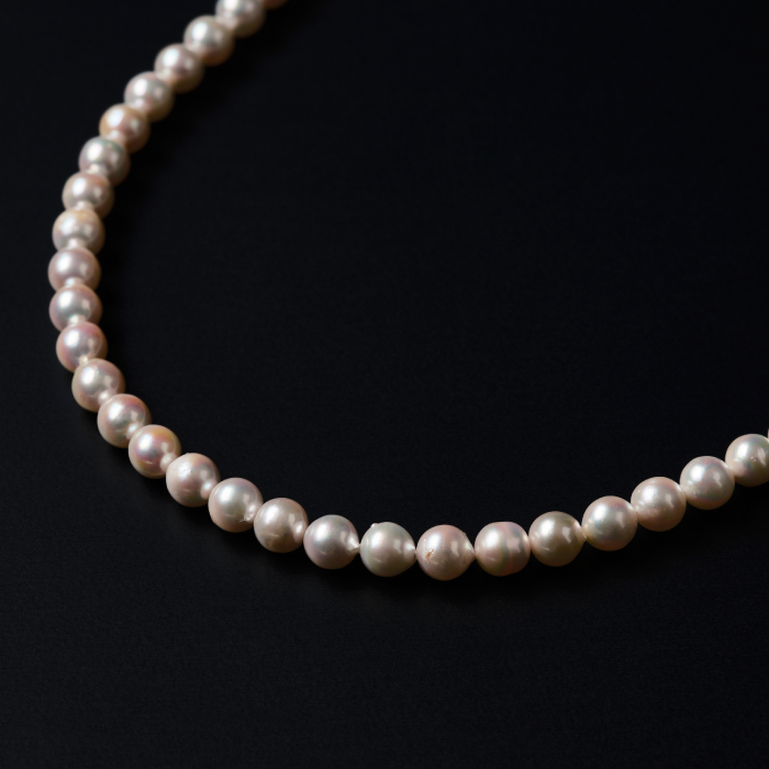 7.5-8アコヤ真珠120cmセミバロックロングネックレス ジュエリー アクセサリー ネックレス 真珠 パール 美穂野 佐賀市 ：C440-007_イメージ3