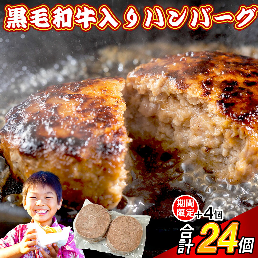 【ふるさと納税】【数量限定特別企画】120g×24個 合計 2800g 牛100％ 九州産黒毛和牛入り 肉汁たっぷり揚げ焼きハンバーグ ステーキ SF110-1 ～ 牛肉 福岡県 豪州産 黒毛和牛 人気 スパイス 香辛料 個包装 小分け 簡単調理 冷凍 洋食屋 本格 ～【福岡県 須恵町】