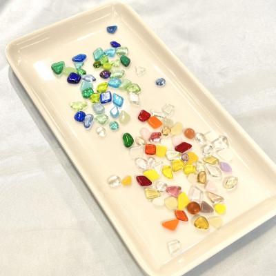 ふるさと納税 尾張旭市 ワクワクキットL・接着剤でガラスのアクセサリーづくり