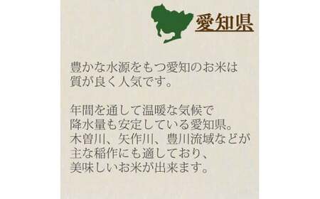 愛知県産コシヒカリ 10kg(5kg×2袋)　安心安全なヤマトライス　H074-549