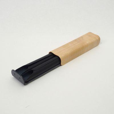 ふるさと納税 小千谷市 【雪国の無垢材使用】ストーリオ 万年筆ケース 2本差し ナチュラル |  | 01