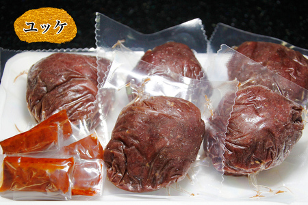 [日本三大馬刺し 会津] 会津馬刺し 特上ロース (100g×2)＆ランプ (100g×2)＆ユッケ (50g×5)｜会津若松市 馬肉 特上 ロース 赤身 ユッケ 福島 グルメ 特産品 名物 ヘルシー