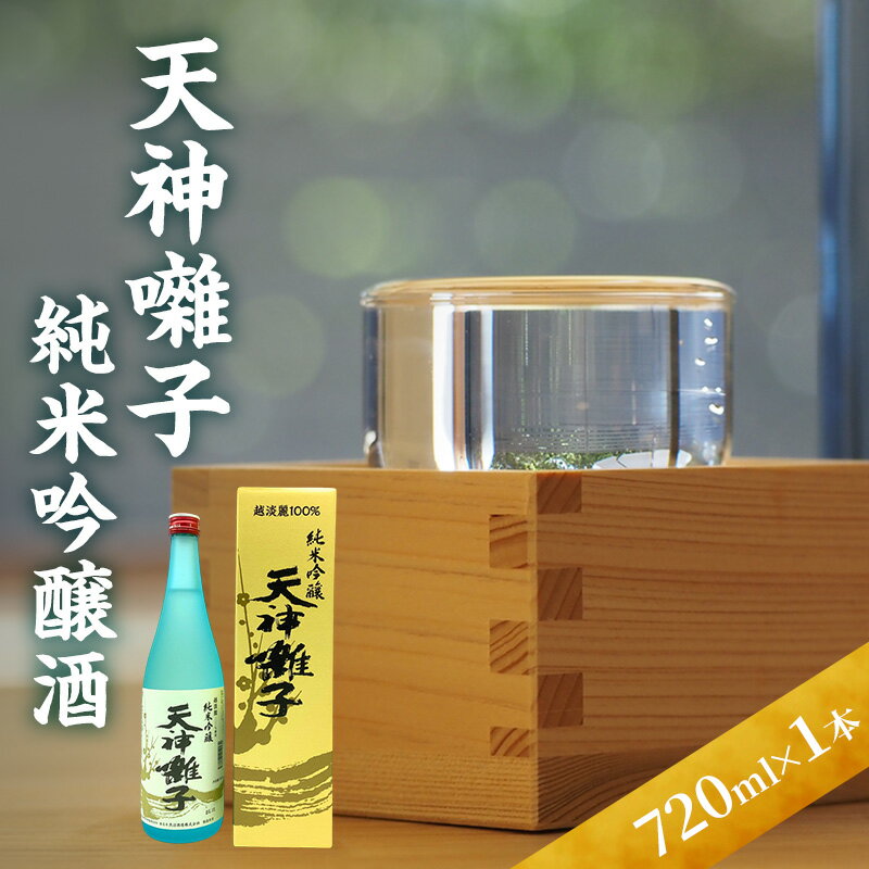 【ふるさと納税】天神囃子純米吟醸酒 720ml　日本酒 酒 お酒 お取り寄せ 贈り物 ギフト 新潟県 十日町市