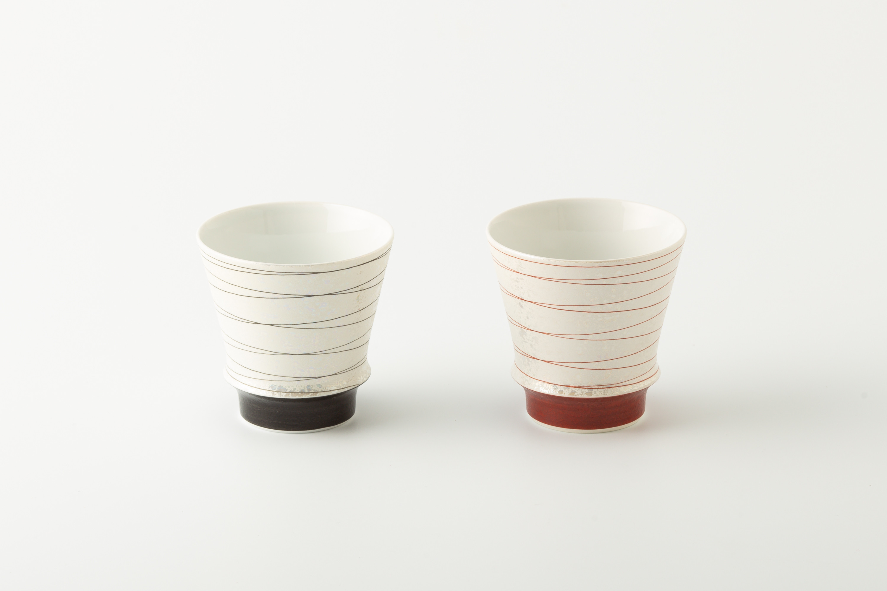 
            有田焼 田清窯 寿 ペア焼酎グラス ヤマト陶磁器
          