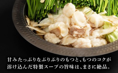 【全12回定期便】佐賀県黒毛和牛 もつ鍋セット2?3人前 HAD142 
