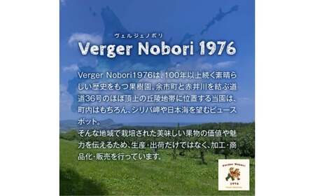 余市町 ナイアガラワイン 2023 750ml×1本 Verger Nobori 1976 辛口白ワイン 余市町登町 マスカットの香り ナイアガラ ワイン 白ワイン 北海道 送料無料_Y103-003
