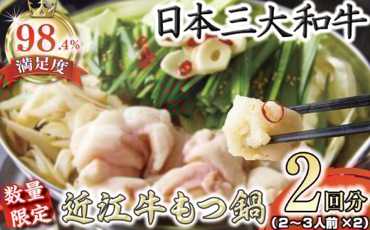 
数量限定　ホルモン屋が作った本気のもつ鍋セット　2回分　2～3人前【FO09U】

