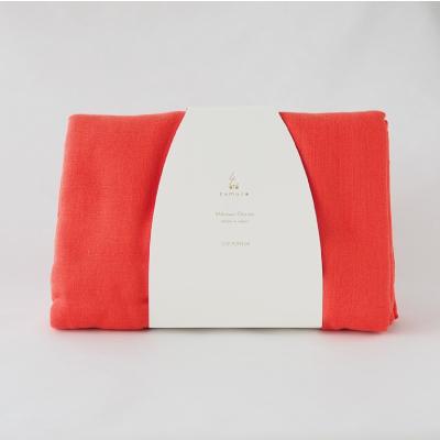 ふるさと納税 蒲郡市 cumuco クムコ 6重ガーゼケット シングル _だいだい【G0286】 |  | 03