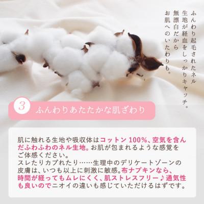 ふるさと納税 岡山市 生理用一体型布ナプキン  Mサイズ 5枚セット(透湿防水布入)ふつう〜多い日昼用 柄おまかせ |  | 03
