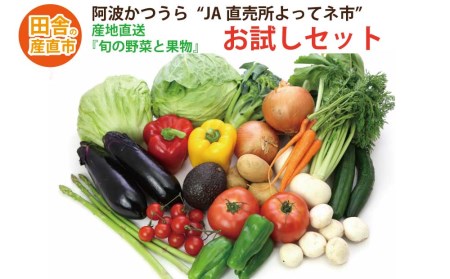 阿波かつうら農産物 お試しセット