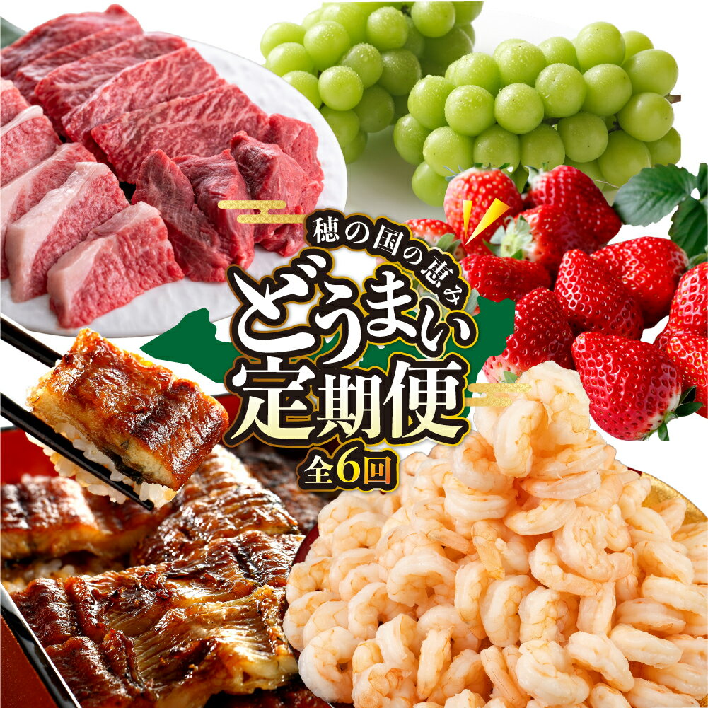 【ふるさと納税】豊橋 どうまい 定期便 全6回 いちご / むき えび / うなぎ / シャインマスカット / 味付け肉 / 和牛 牛肉 定期 高評価 お楽しみ ぶどう フルーツ 鰻 苺 むきえび 冷凍 訳あり 海鮮 半年 6回 期間限定 数量限定 定期 6ヵ月 愛知県 豊橋市 送料無料 58000円