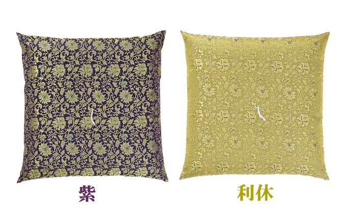 
            御前座布団 小花唐草 67×68cm [№5616-0646]
          