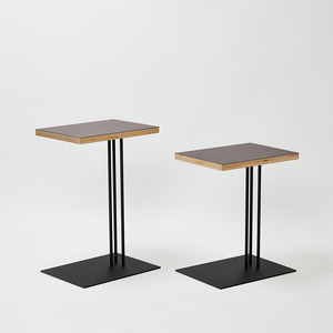 Rectangle side table （レクタングルサイドテーブル） ワークデスク H600 ブラック_モーブ  EB8-0646
