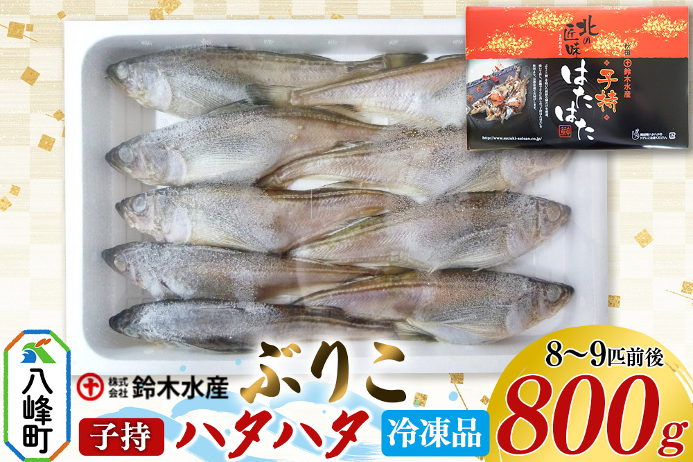 子持ち ハタハタ ブリコ ぶりこ メス 800g（8〜9匹前後）冷凍品 はたはた 鰰 子持ちハタハタ 子持ちはたはた 鈴木水産 秋田県