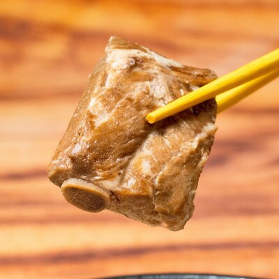 【太生麺の沖縄そば】ちょーでーぐぁ 特製本ソーキ入り 3食セット【配送不可地域：離島】