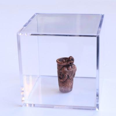 ふるさと納税 山梨県 【Do_goods】縄文時代の神々を身近に　神像筒形土器の純銅ミニオブジェ　659-316 |  | 03