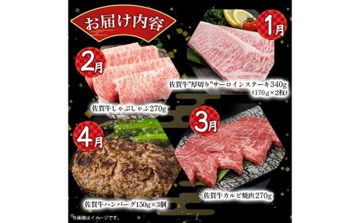 UB1x1 佐賀牛 バラエティ12回定期便 佐賀牛 ブランド牛 国産牛 牛肉 肉赤身 赤身肉 定期便 佐賀県 太良町
