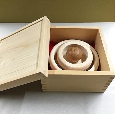 ふるさと納税 南木曽町 【木曽ひのき】鏡餅セット(小) |  | 02