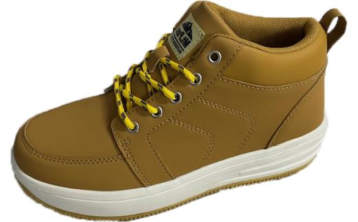 ジュニアスニーカー　MLS5803 （茶色、24.5cm）