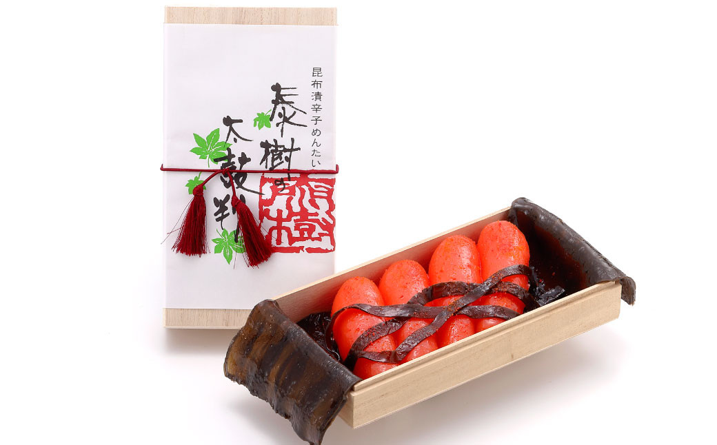 かば田昆布漬辛子めんたいこ『泰樹の太鼓判』334g