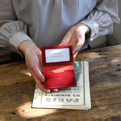 ふるさと納税 長浜市 本革二つ折り免許証ケース【ノワール(黒色)】 |  | 01