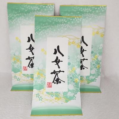 ふるさと納税 朝倉市 【朝倉市】八女上級煎茶(約100g×3)八女茶 |  | 02