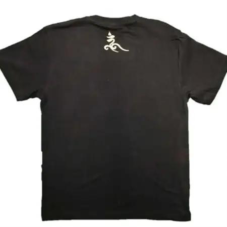 手描きTシャツ 仏画 馬頭観音 黒 (半袖 Mサイズ)【1615706】