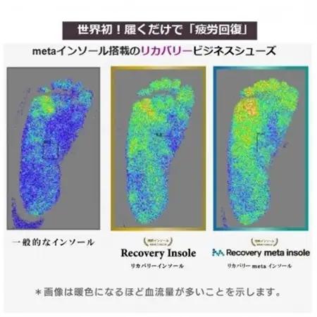 世界初!履くだけで『疲労回復』madrasリカバリーシューズ M8834MT ブラック 25.5cm【1703072】