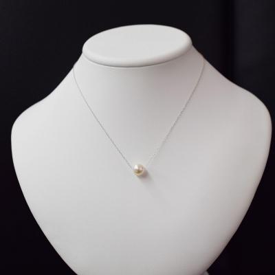 ふるさと納税 天草市 天草産9mm-9.5mm花珠級一粒ペンダントスルーあこや真珠ネックレス Pt850_S101-339 |  | 02