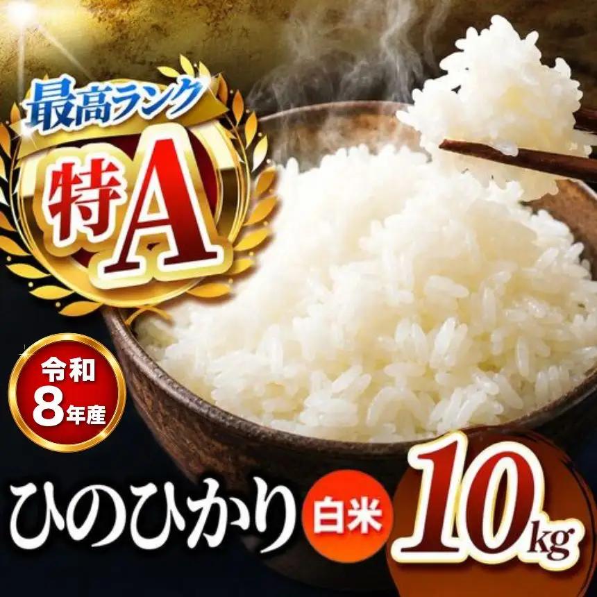【R8年産】熊本県産 ひのひかり 白米 10kg