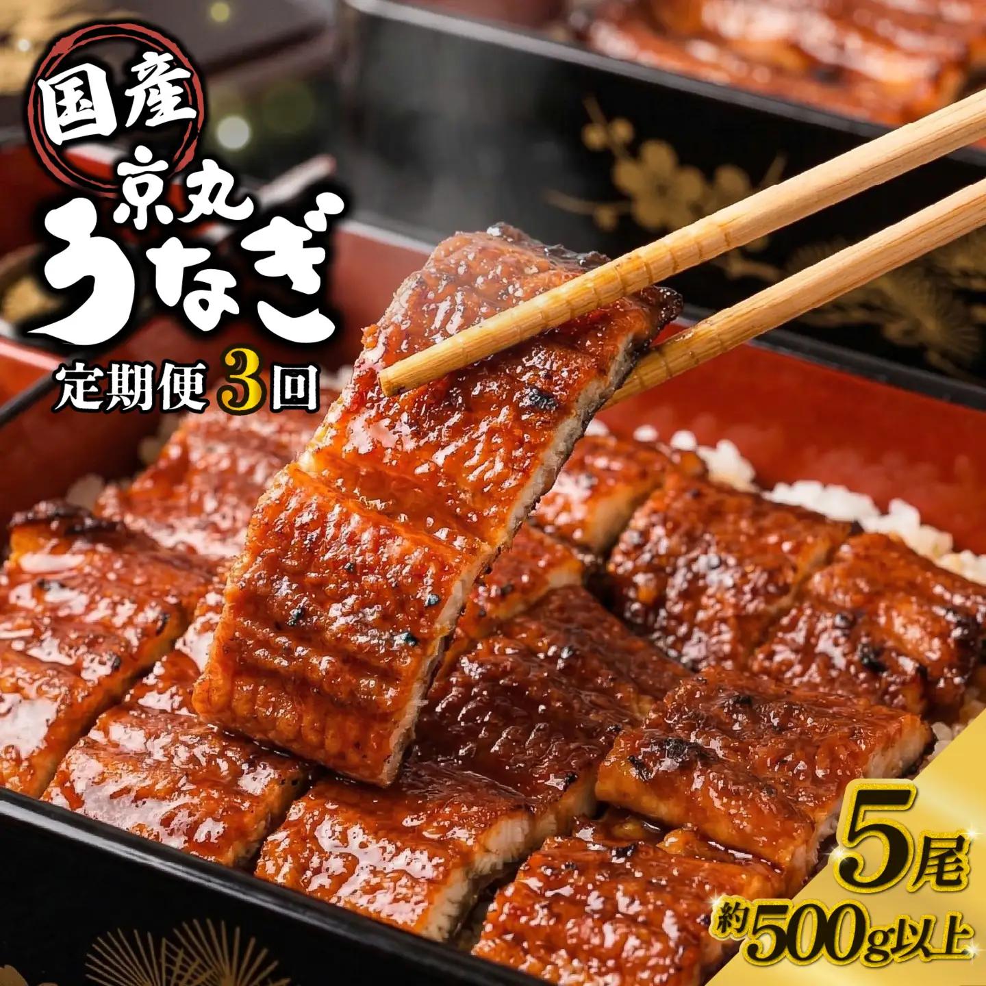 【定期便 3ヶ月】 うなぎ 蒲焼 5尾 国産 うなぎ