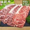 【ふるさと納税】味彩牛 サーロインステーキ 約600g/約1.2kg 選べる内容量 1枚約200g サーロイン ステーキ 牛肉 お肉 小分け 個包装 熊本県産 九州産 国産 冷凍 送料無料