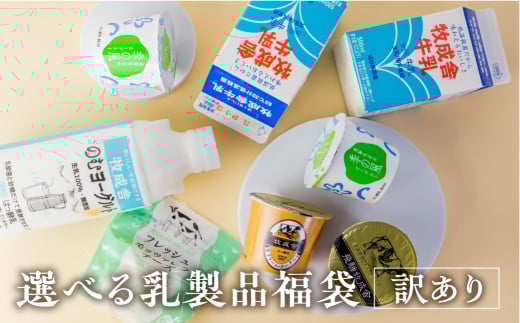 お好みに合わせて選べる！福袋お楽しみ(牛乳・チーズ)乳製品セット