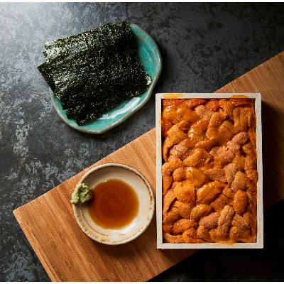 ふるさと納税 牛久市 【1952年創業 鮮魚の小林】鮨屋の雲丹巻セット3〜4人前