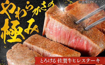 【6回定期便】 ＜極上の柔らかさ＞ 佐賀牛ヒレステーキ 140g×2枚 総量1.68kg 吉野ヶ里町/やま田商店[FCH014]