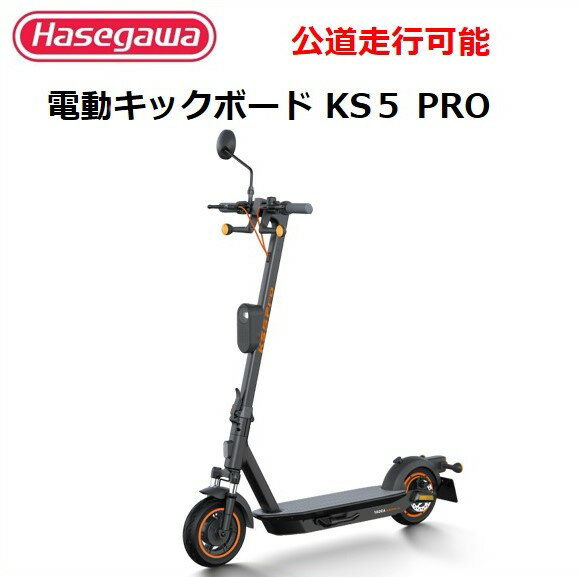 【ふるさと納税】【訳あり/モデルチェンジ】長谷川工業（Hasegawa) 公道走行が可能な電動キックボード KS5 PRO 電動モビリティ 折り畳み