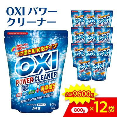 ふるさと納税 米沢市 OXIパワークリーナーEX800g×12袋　洗剤　OXI　オキシクリーナー 山形県 米沢市
