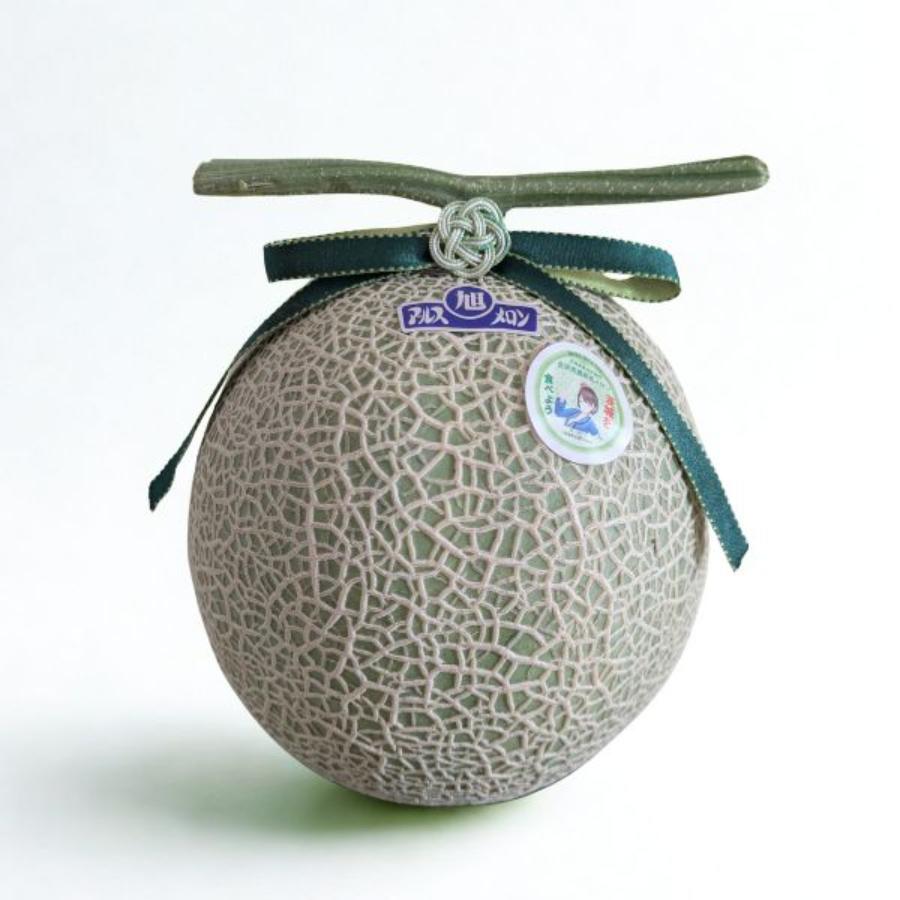 ＜長洲農園＞品質優良賞受賞 茨城県産 アールスメロン 特秀 贈答規格 1玉