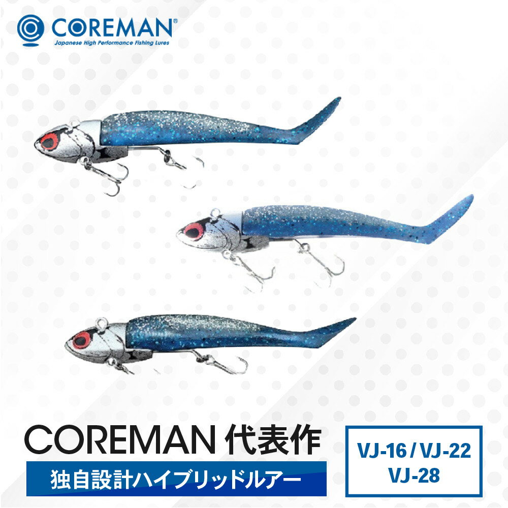 【ふるさと納税】＜選べる種類！＞ コアマン バイブレーションジグヘッド KOBEスペシャルパッケージ 3個セット | 神戸市 コアマン シーバス ルアー スペシャルルアー バイブレーションジグヘッド セット 魚釣り 釣り 人気 おすすめ 送料無料