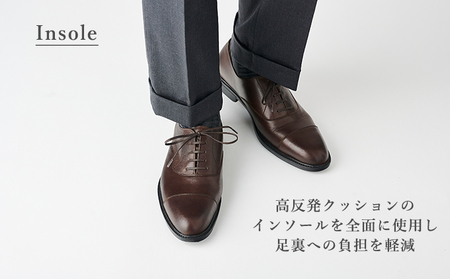 ORIGIO オリジオ 牛革ビジネスシューズ 紳士靴 ORG1000（ダークブラウン）【ファッション・靴・シューズ・革製品・革靴】 24.5cm