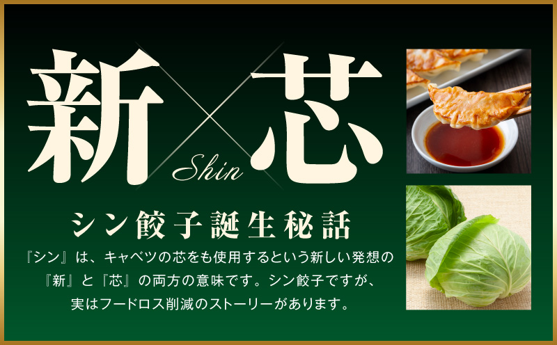 シン餃子 150個【手作り 小分け 25個×6P 惣菜 焼くだけ 簡単調理 おつまみ SDGS】 CFX0083