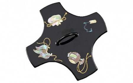 【高岡銅器】鉄燗鍋 七宝漆螺鈿蓋付