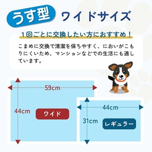 ペットシーツ わんわんサラ・シート お徳用 ワイド 100枚×4袋 ペットシート 犬用 ワンちゃん 日本製 雑貨 トイレ 日用品 防災 防災グッズ 