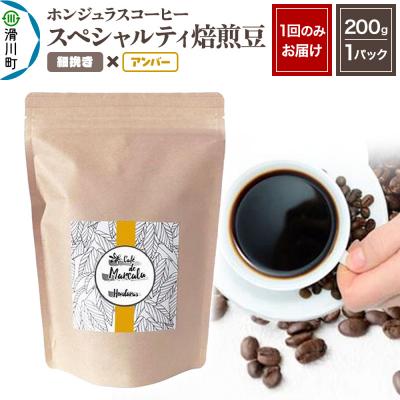 ふるさと納税 滑川町 ホンジュラスコーヒー 焙煎豆 200g 細挽き【アンバー】|19_pun-010101aa