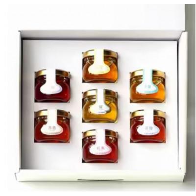 ふるさと納税 牛久市 季節で移ろう田舎はちみつ7種ぷちギフトセット【結蜜Musubi-S7】【茨城県共通返礼品/五霞町】 |  | 01