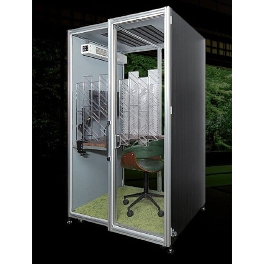 
            【日立テレワークブース セミクローズ型】HJ-6112-01
          