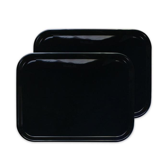 【ふるさと納税】カラフルピノトレー L 39cm ブラック 2枚組 タツクラフト 【Tk57】 | 橋本達之助工芸 TATSU-CRAFT おしゃれ 送料無料 日用品 インテリア ランチ