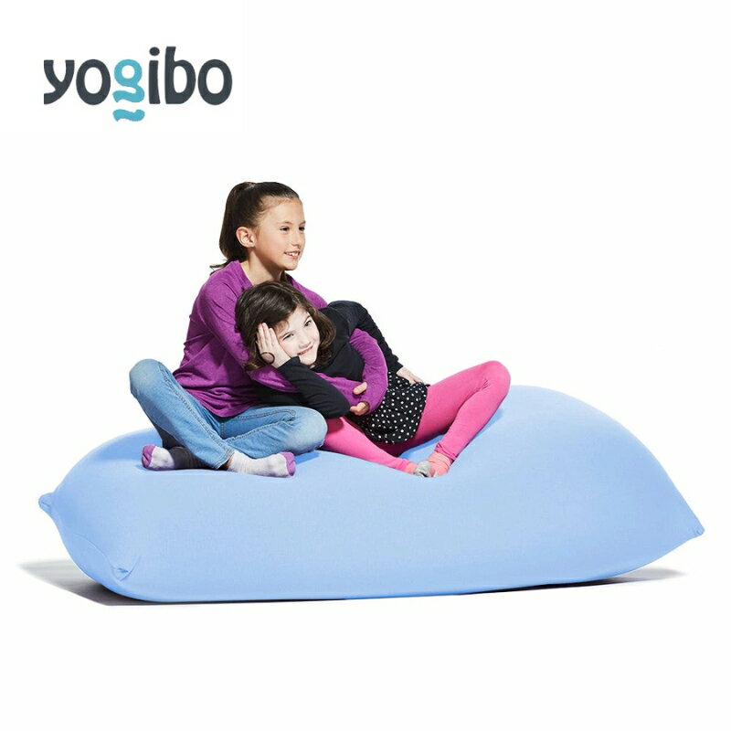 【ふるさと納税】Yogibo Lite ペールブルー 青 ヨギボー ヨギボーライト ビーズクッション クッション ビーズ 家具 インテリア 寝具 ソファ リクライナー リクライナーソファ 大阪 大阪府 岸和田市　　お届け：入金確認後、約1ヶ月～2か月お時間を頂く場合があります
