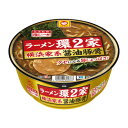 【ふるさと納税】推しの一杯　ラーメン環2家　横浜家系醤油豚骨　12食【1462219】